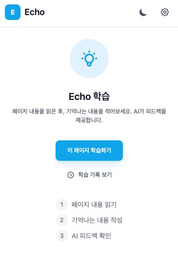 Echo Extension